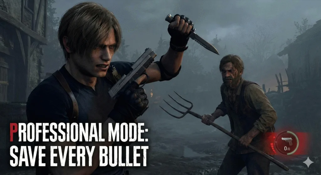 como economizar munição no Modo Profissional